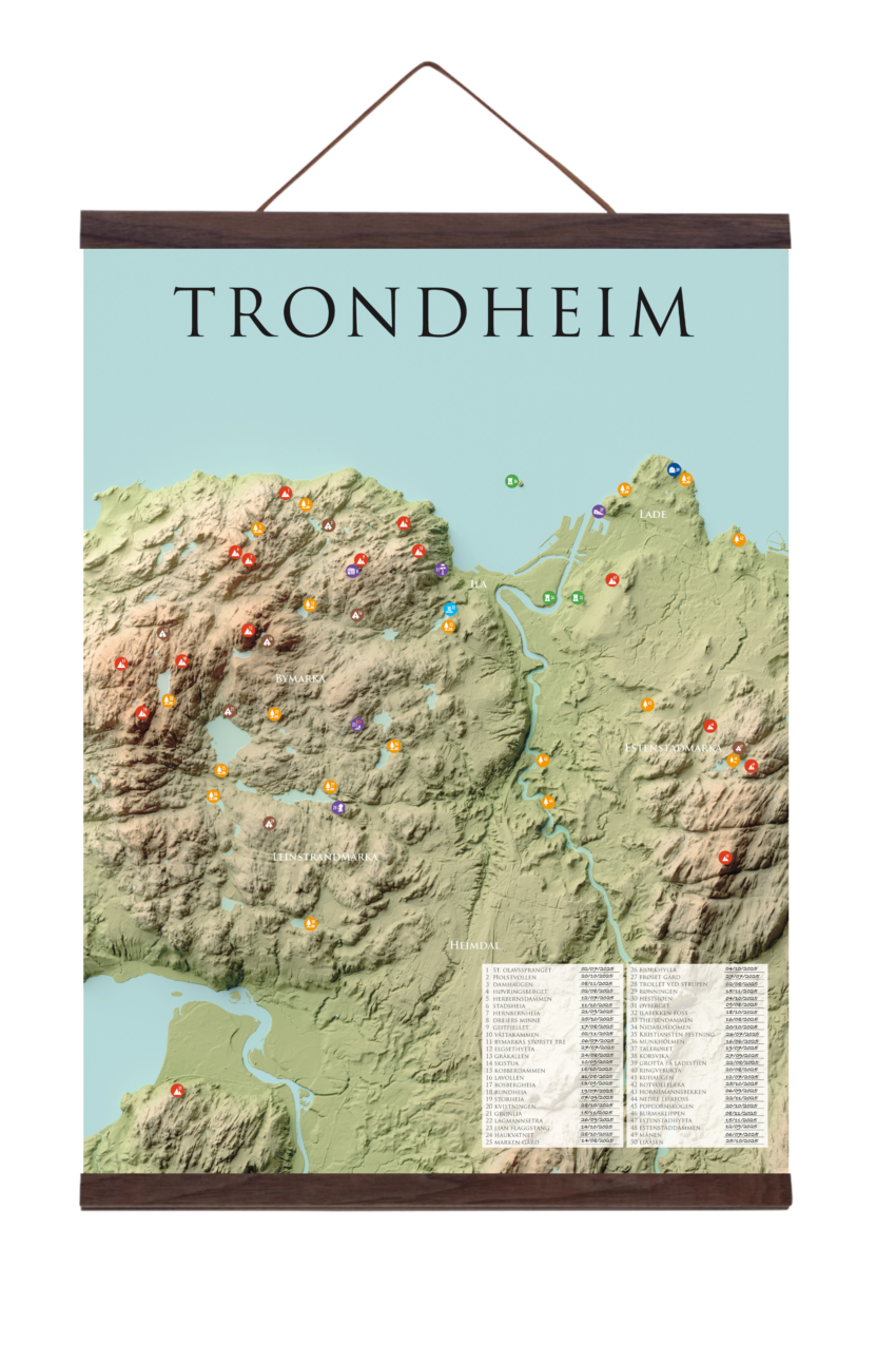 50 Dagsturer fra Trondheim