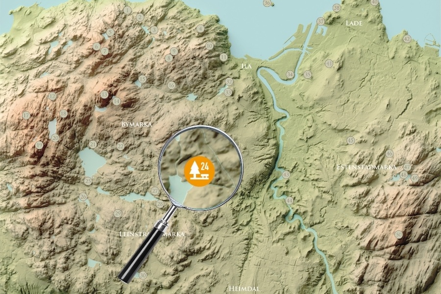 Haukvatnet, Trondheim POI-24, Haukvatnet, Trondheim